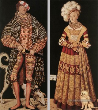Portraits de Henry La Pieuse Renaissance Lucas Cranach l’Ancien Peinture à l'huile